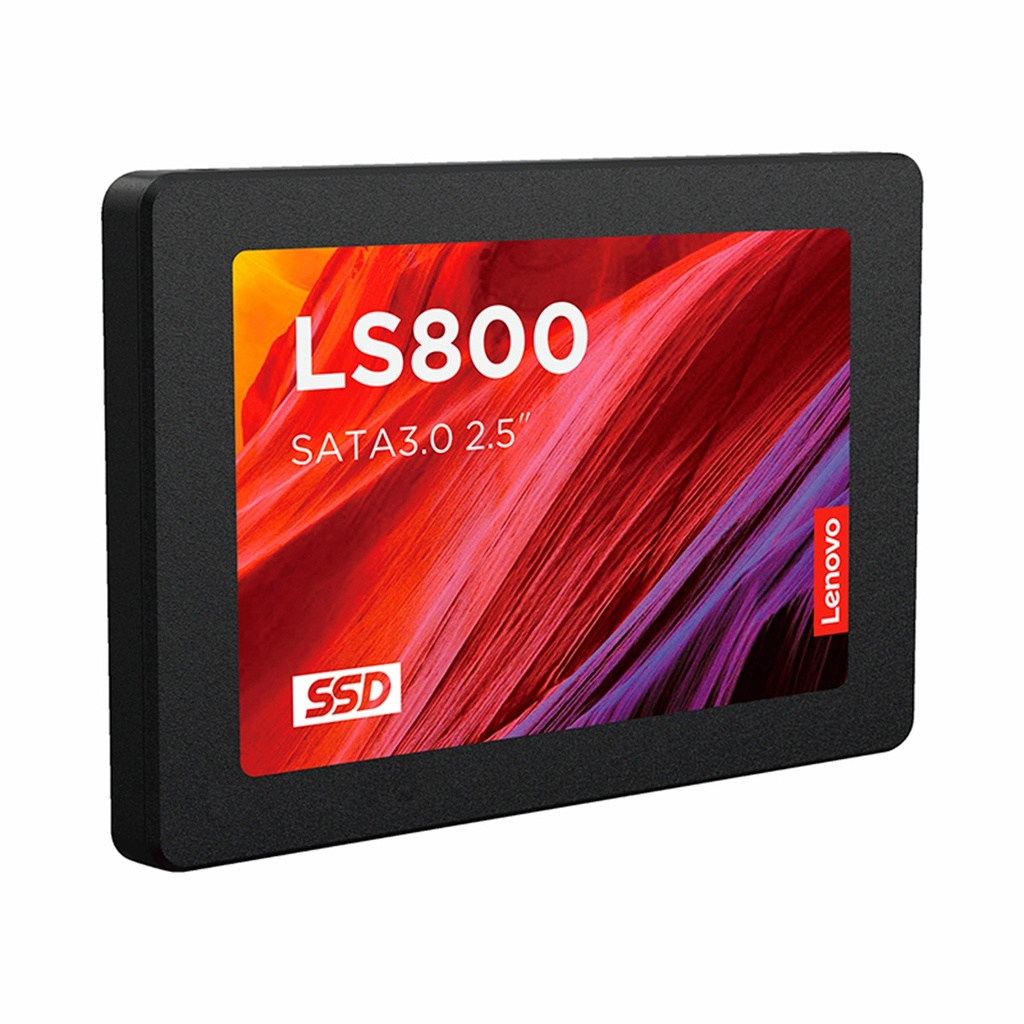 Unidad SSD Lenovo LS800 480 GB 2.5" Sata III 6.0gb/s Lectura 520mb/s Escritura 500mb/s