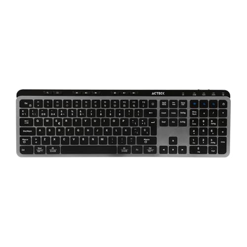 Teclado inalámbrico 2.4hz inspire krea ti755 acteck elite series teclado inalámbrico dongle 2.4mhz - rango 10m