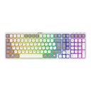 Teclado Mecánico Acteck Techno PRO TI790 LED RGB Óptico RF Inalámbrico/Bluetooth Español