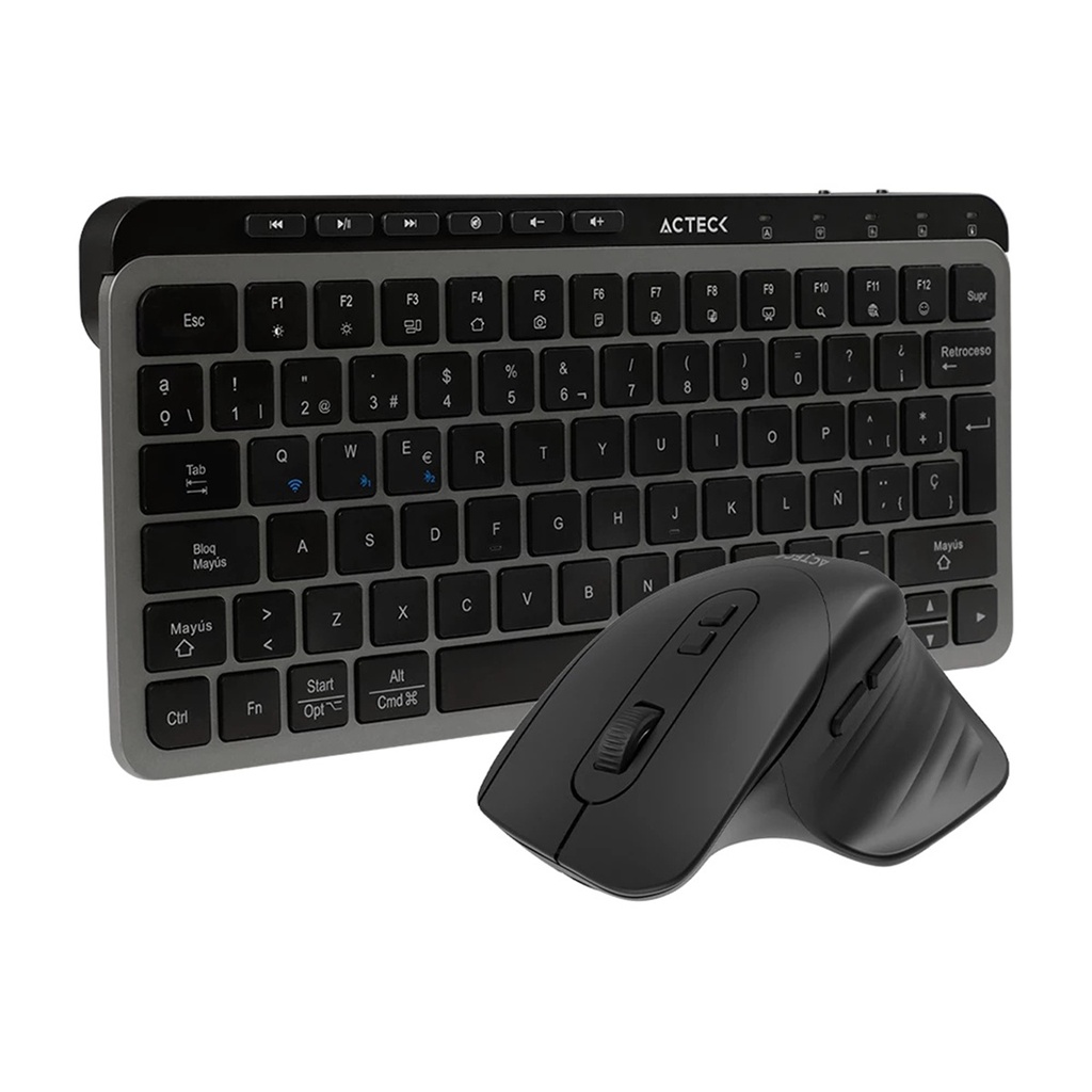 Kit de Teclado y Mouse Acteck Creator Krea MK750 RF Inalámbrico/Bluetooth Español