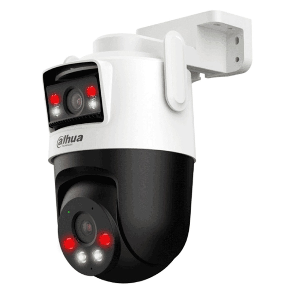Camara IP CCTV Dahua DH-IPC-WPT1539DD-SW-5E2-PV Exterior 5 MP Visión Nocturna Audio Bidireccional Con Micrófono Y Altavoz