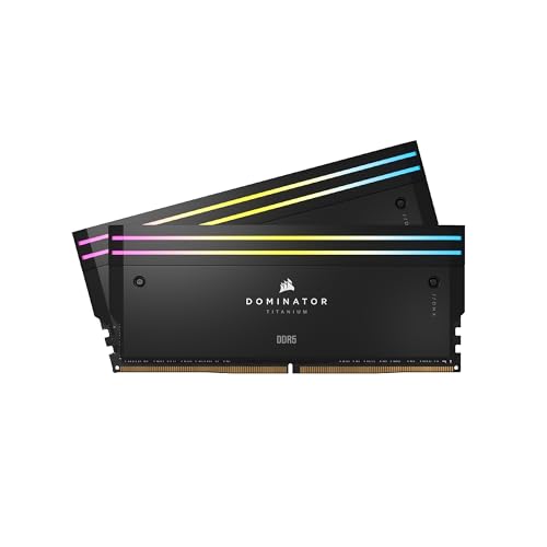 Memoria dimm ddr5 corsair cmp64gx5m2b6000c30 64gb 2x32gb 6000mhz dominator titanium negro cl30
