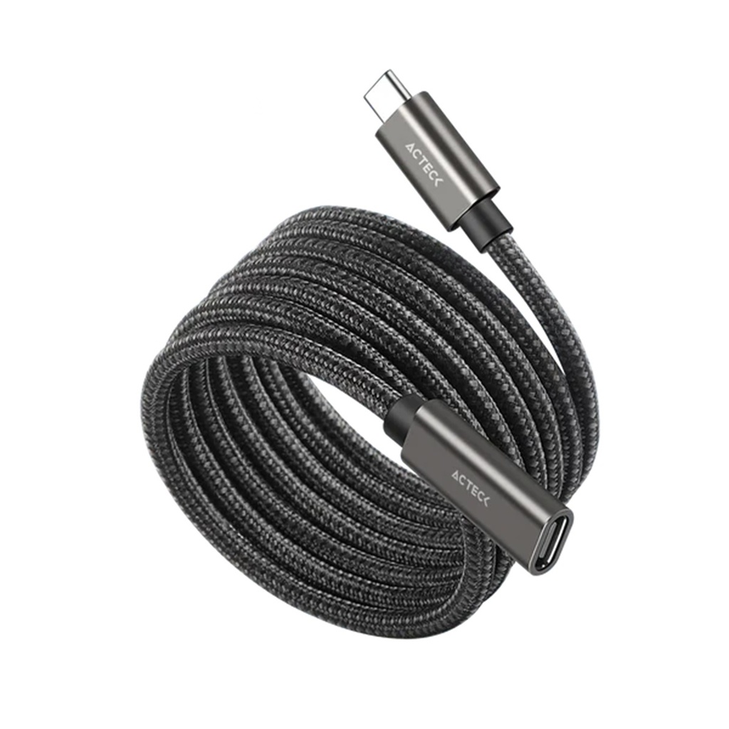 Cable Extension USB-C - USB-C 3.1 Acteck Linx Plus CE414 60 cm Nylon Trenzado