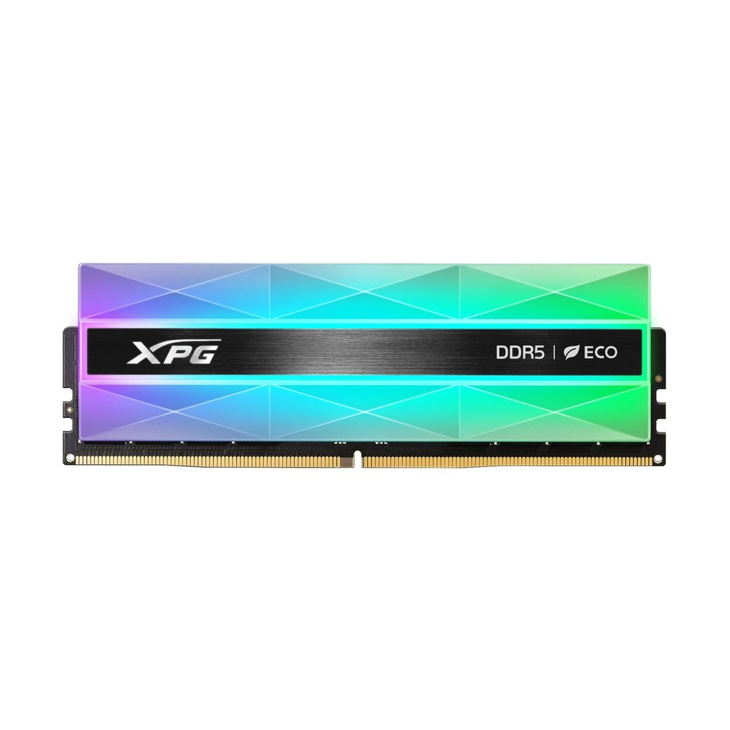 XPG Memoria RAM Lancer Neon DDR5, Memoria Gamer para Laptop RGB, Capacidad: 16GB, Frecuencia: 6000MT/s, Latencia: CL 30, Factor de Forma: U-DIMM Numero de Parte: AX5U6000C3016G-CLANRSG