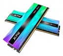 Kit de memoria ram adata xpg lancer neon rgb, 48 gb (2x24gb), ddr5, 8000 mhz, cl40, negro/neon