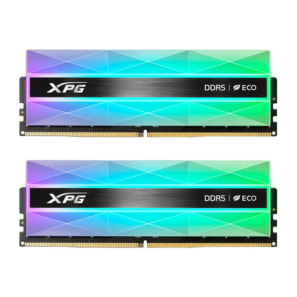 XPG Memoria RAM Lancer Neon DDR5, Memoria Gamer para Laptop RGB, Capacidad: 16GB, Frecuencia: 7200MT/s, Latencia: CL 34, Factor de Forma: U-DIMM Numero de Parte: AX5U7200C3416G-DCLANRSG