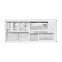 Mousepad vibe flow tools mt494th acteck advanced series tela + goma - medidas 80cm x 35cm