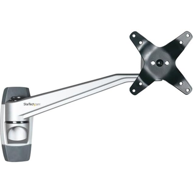 Soporte de pared para pantallas - brazo giratorio de 26 cm - premium