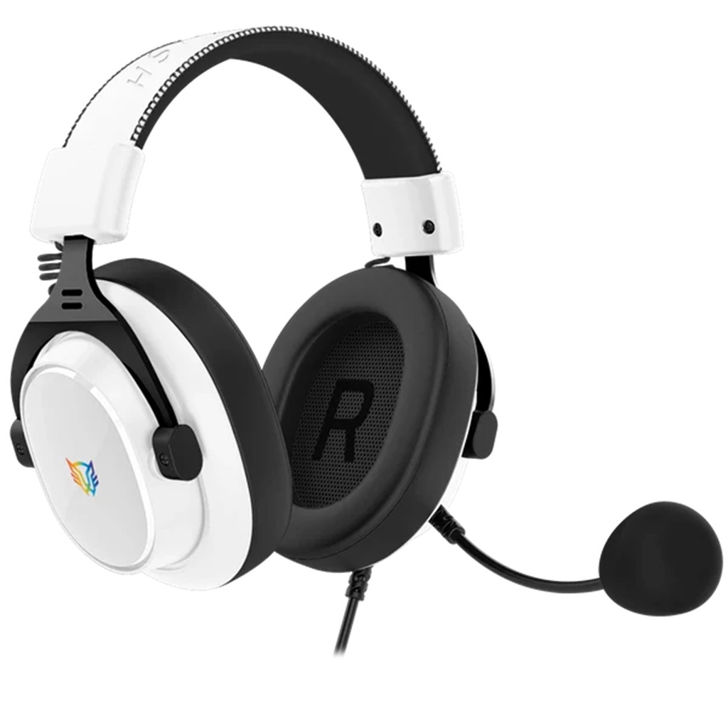 Diadema Gamer Balam Rush Aviator Expert HA777 Alámbrico 3.5mm Micrófono RGB