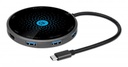 Hub USB Manhattan USB C 1xUSB 3.0 1xHDMI