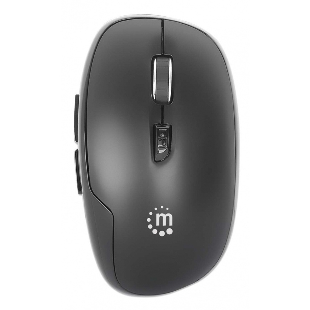 Mouse Manhattan MW6185 Óptico 1.600DPI RF Inalámbrico