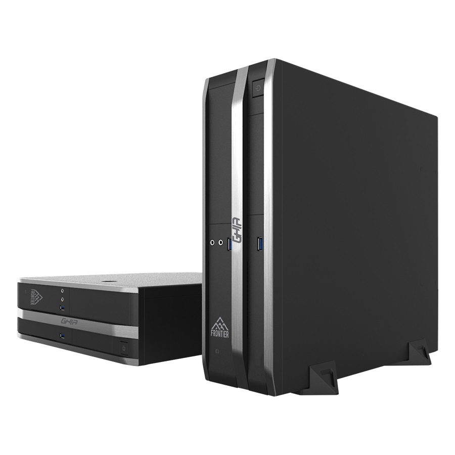Computadora Ghia Frontier Slim Amd Ryzen 5 2400g Quad Core 3.6Ghz 8 GB SSD 240 GB SIN SISTEMA