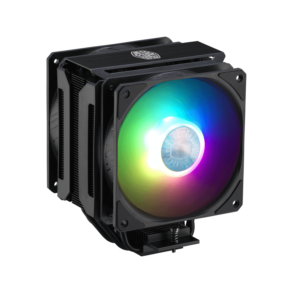 Disipador CPU Cooler Master Hyper H410R RGB, 92mm, hasta 2000RPM, Negro