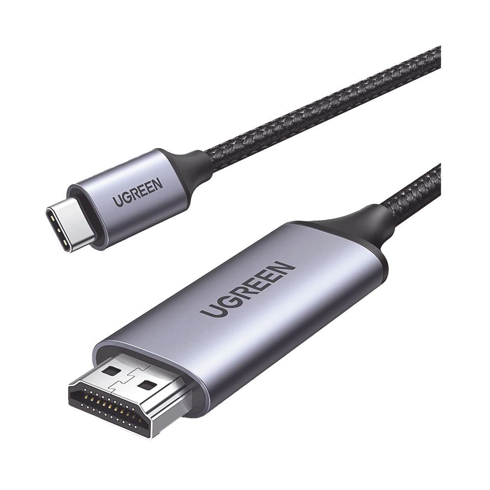 Cable usb-c 3.1 a hdmi 4k | 1.5m | compatible con thunderbolt 3 & 4 | adaptador tipo-c a hdmi | 4k@60hz | soporta modo espejo y modo extendido | carcasa de aluminio | nylon trenzado | conector niquelado | blindaje multicapa.