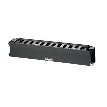 Organizador sencillo panduit wmphf2e - negro