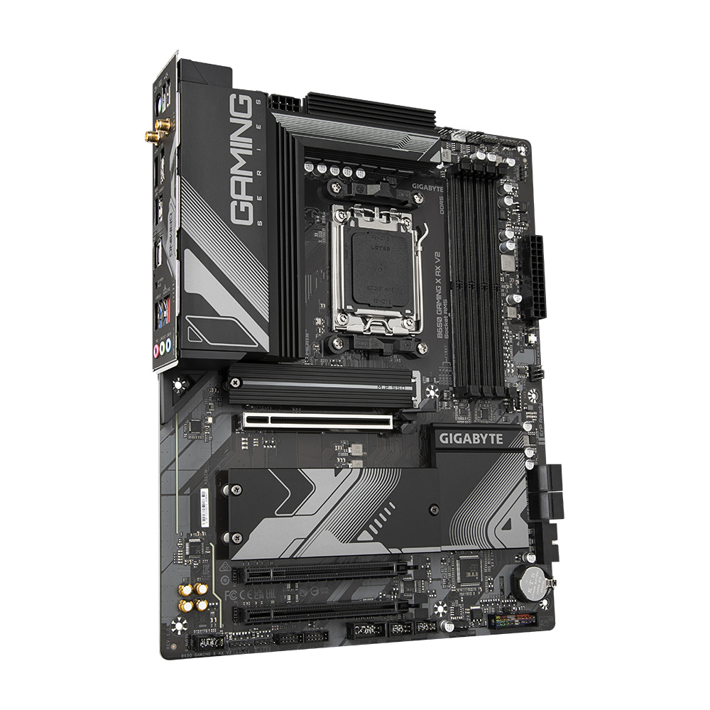 Tarjeta madre gigabyte b650 gaming x ax v2 socket am5 4*ddr5 5200mhz hdmi dp wifi6e bt 5.3 atx