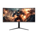 Monitor Gamer Curvo Balam Rush BR-940733 LED 34" 3440x1440 Ultra Wide Quad HD G-Sync/FreeSync 165Hz HDMI/DisplayPort Bocinas Integradas