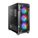 Gabinete Antec DF600 Flux con Ventana Midi-Tower ATX/Mini-ITX/Micro-ATX USB 3.0 Sin Fuente 5 Ventiladores Instalados