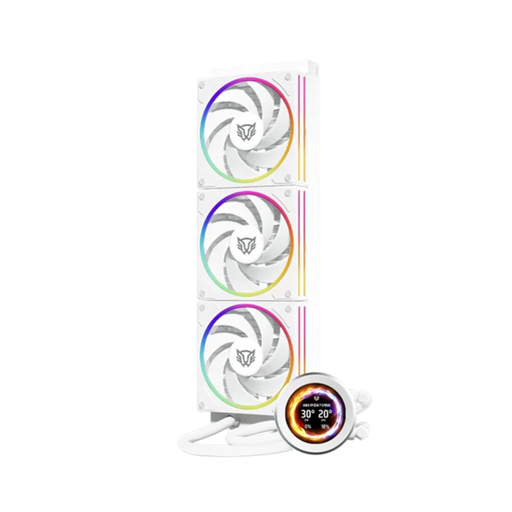 Enfriamiento Liquido Balam Rush Hydrox Expert HYX40 Display OLED Personalizable 2.1" 3x 120mm