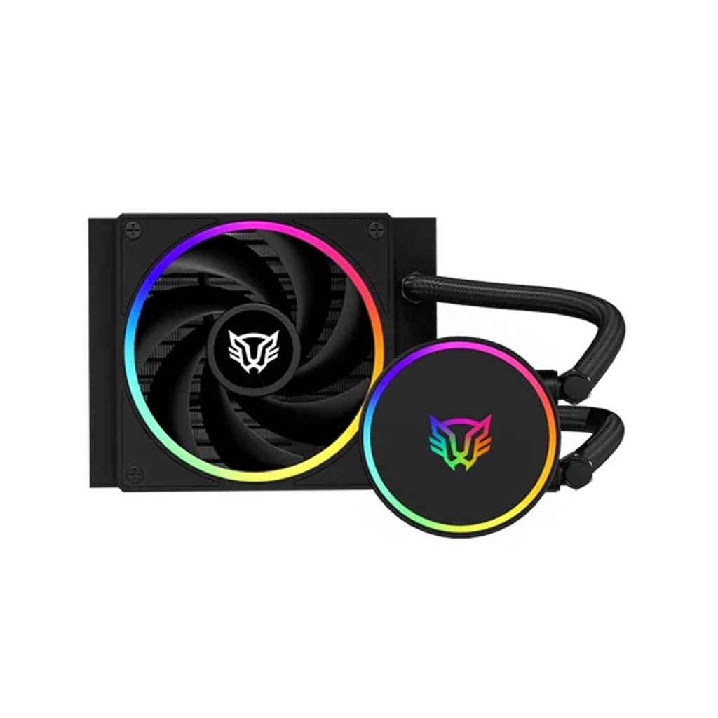 Enfriamiento Líquido Balam Rush Hydrox Pro V2 HX12 TDP 150W Compatibilidad AMD e Intel Bomba 2400 RPM 