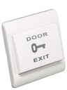 Botón de Apertura de Plástico para Controles de Acceso YLI Botón de Salida PBK812 Alámbrico Blanco
