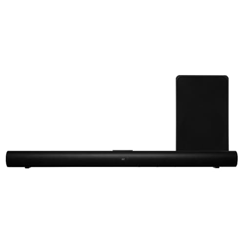 Barra de sonido vorago 110w optico/coaxial/bt/hdmi arc/3.5mm/subwoofer inal. spb-55