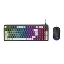 Kit Gamer de Teclado y Mouse Balam Rush Squad Conquest KG515 Alámbrico USB Español