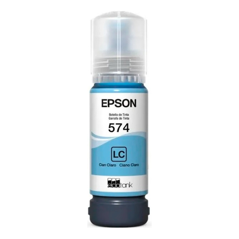 Tinta epson t574 65 ml color cian claro