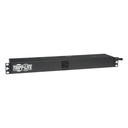PDU Monofásico Básico Tripp Lite by Eaton 15A 120V para Instalación Horizontal en 1U de Rack