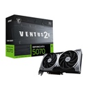 Tarjeta De Video MSI RTX 5070 12G Ventus 2X OC 12 GB GDDR7 2542 MHz 1x HDMI 3x DisplayPort