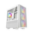 Gabinete DeepCool CH560 Midi-Tower ATX/EATX/Micro-ATX/Mini-ITX USB 3.0 Sin Fuente 4 Ventiladores Instalados