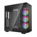 Gabinete DeepCool CH780 Full Tower ATX/EATX/Micro-ATX/Mini-ITX USB 3.0 Sin Fuente 1 Ventilador Instalado