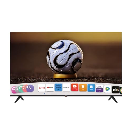 Television smart ghia whale tv 65 pulg uhd 4k, wifi, rj45,3 hdmi,2 usb, rca, aux 3.5mm, optico, dolby audio