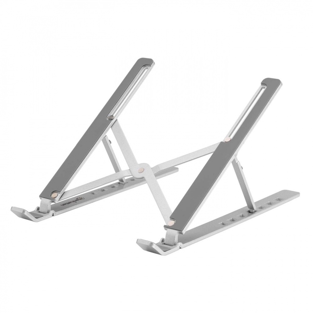 Base Para Laptop 15.6" Manhattan 462617 Aluminio Ajustable