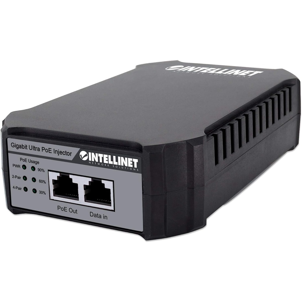 Inyector de Corriente PoE Gigabit Intellinet 561495 95W 2x RJ-45