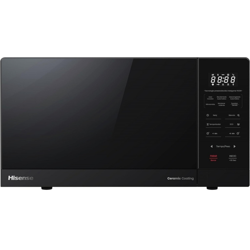 Horno de Microondas Hisense HMMS2509BP 0.9 Pies Cúbicos 1450W 25.5 Litros
