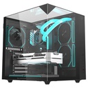 Gabinete gamer balam rush tank majestic 6600 media torre atx - micro atx - itx