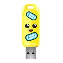 Memoria USB SanDisk Fortnite Peely 128GB USB A 3.0 Lectura 130MB/s Escritura 50MB/s