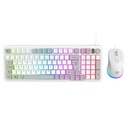 Kit Gamer de Teclado y Mouse Balam Rush Squad Conquest KG515 Alámbrico USB Español
