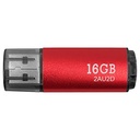 Memoria usb rojo c/tapa 16gb stylos. stmus72w -