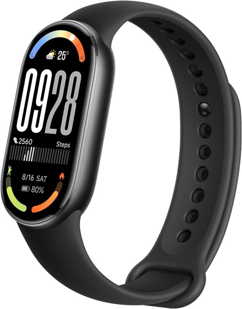 Reloj Smartwatch Xiaomi Band 10 1.72 Amoled Bluetooth Resistencia 5atm Midnight Black