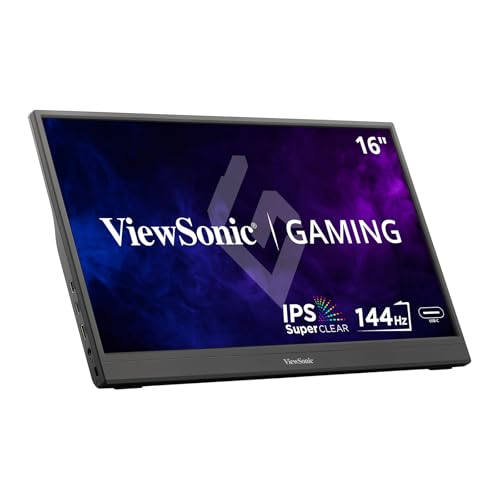 Monitor viewsonic gamer portatil vx1654 ips 16 pulgadas full hd
