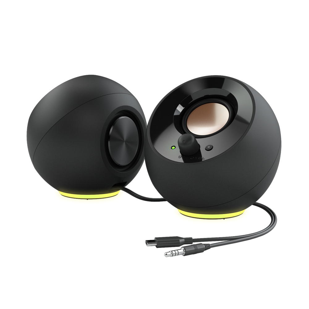 Bocinas Creative Pebble SE 4.4w RGB USB para PC y Laptops