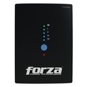 No Break Forza Power Technologies NT-2401PRO Línea Interactiva 1.2kW 2.4kVA Entrada 89V-145V Salida 120V 10 Salidas