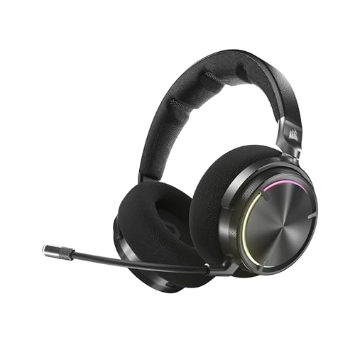 Audifonos corsair ca-9011372-ww virtuoso max wireless negro mic comp pc mac ps5