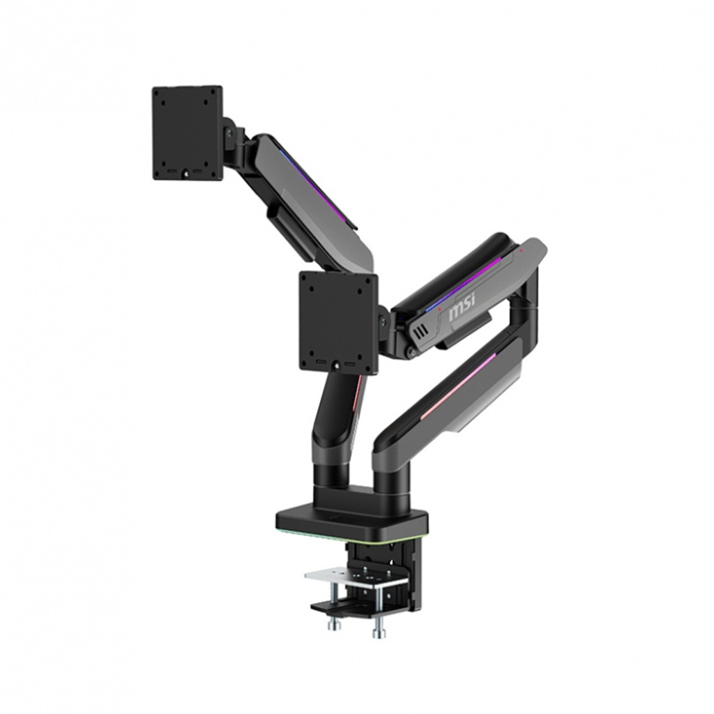 Soporte de Escritorio Para 2 Monitores MSI 17"-35" Hasta 20kg