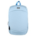 Perfect Choice Mochila Obsidia de Poliéster/PVC para Laptop 15.6", Azul
