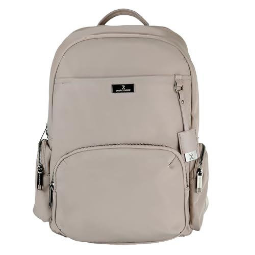 Perfect Choice Mochila Petalia de Poliéster para Laptop 15.6", Beige