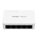 Switch Ruijie Gigabit Ethernet RG-ES05G-L 5x RJ-45 10/100/1000Mbps 1 Gbit/s 2.000 Entradas No Administrable