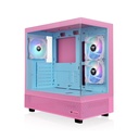 Gabinete Thermaltake View 270 Plus TG ARGB Midi-Tower ATX/EATX/Micro-ATX/Mini-ITX USB 3.0 sin Fuente 3 Ventiladores Instalados